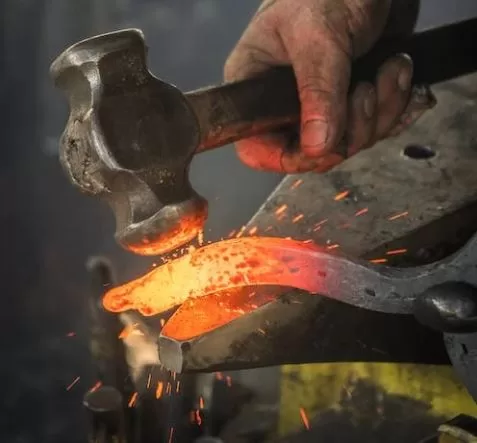 Blacksmithing hobby